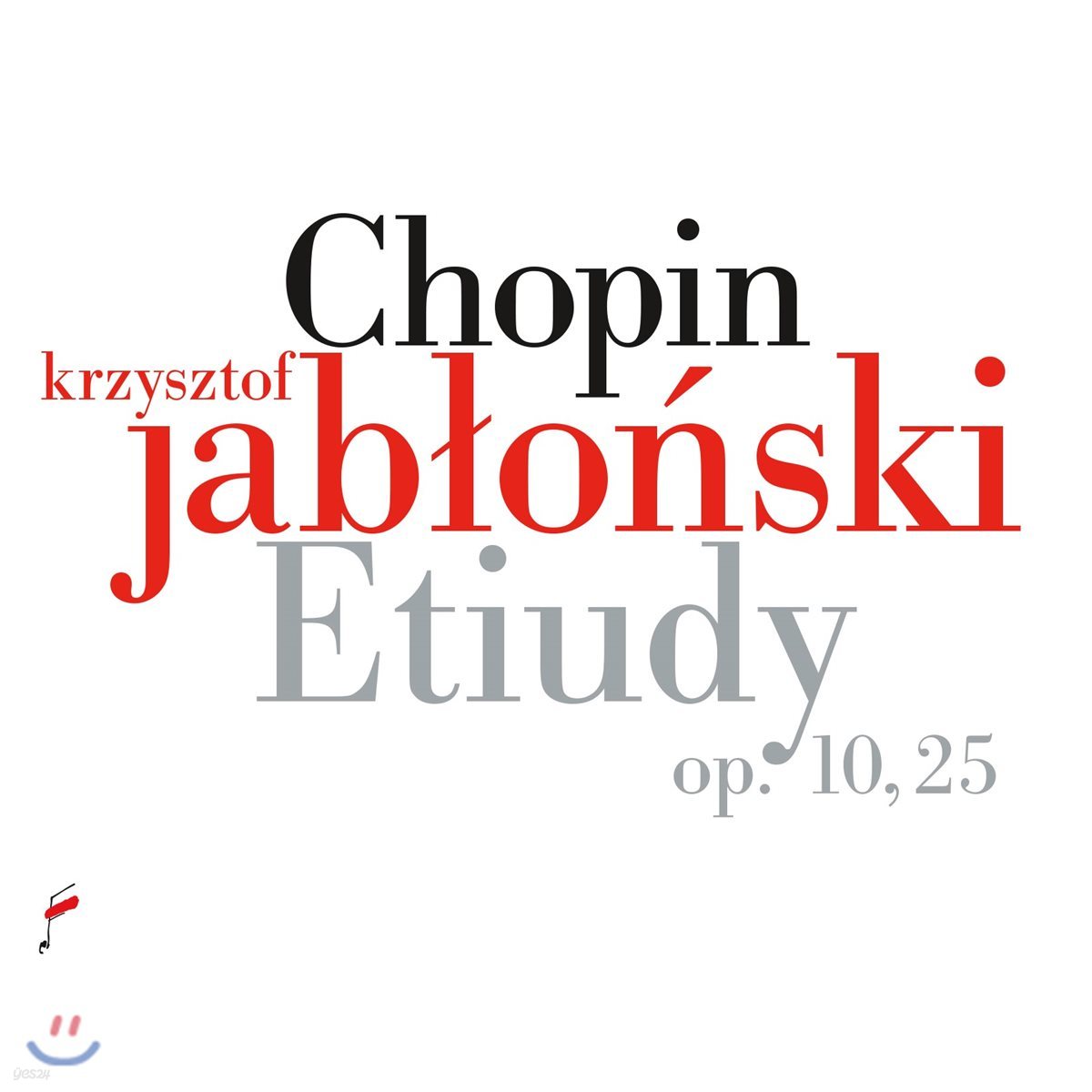Krzysztof Jablonski 쇼팽: 연습곡 [에튀드] Op.10 &amp; 25 (Chopin: Etudes Op.10 &amp; 25)