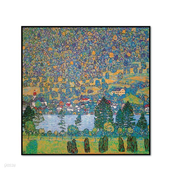 [The Bella] 클림트 - 운터아흐의 산비탈 (아터제 호숫가의 운터아흐) Mountain Slope at Unterach / Unterach at the Attersee