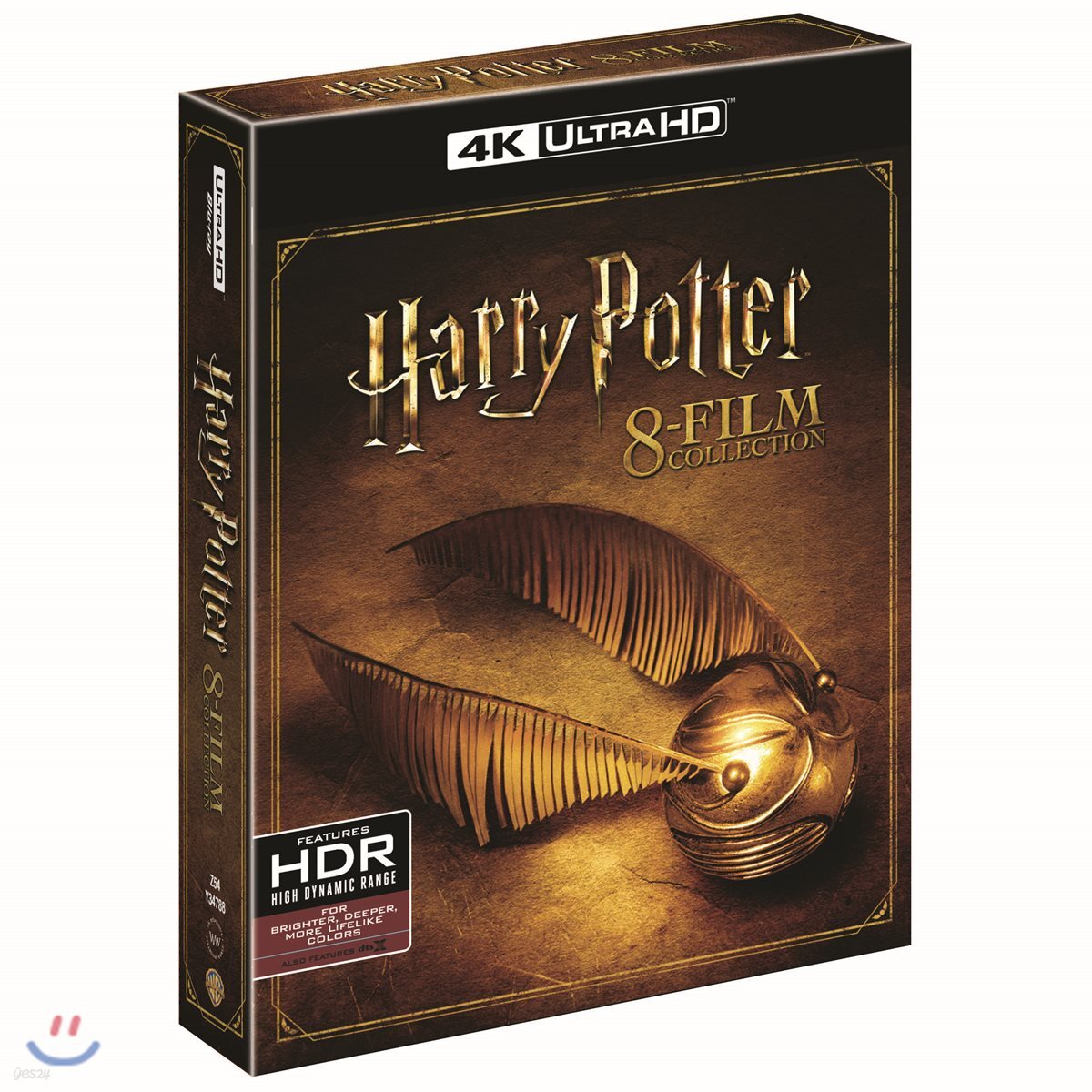 해리포터 4K UHD-Only 8 Film 콜렉션(4KUHD 8 Disc, 한정 수량) : 블루레이