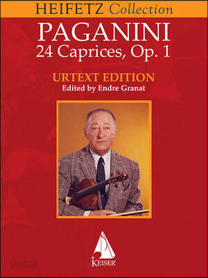 24 Caprices for Violin Solo: Jascha Heifetz Version