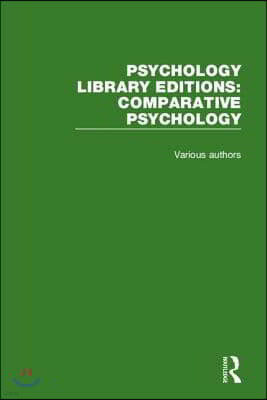 Psychology Library Editions: Comparative Psychology