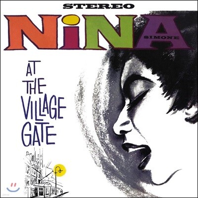 Nina Simone — At The Village Gate 니나 시몬 1961년 라이브 앨범 커버