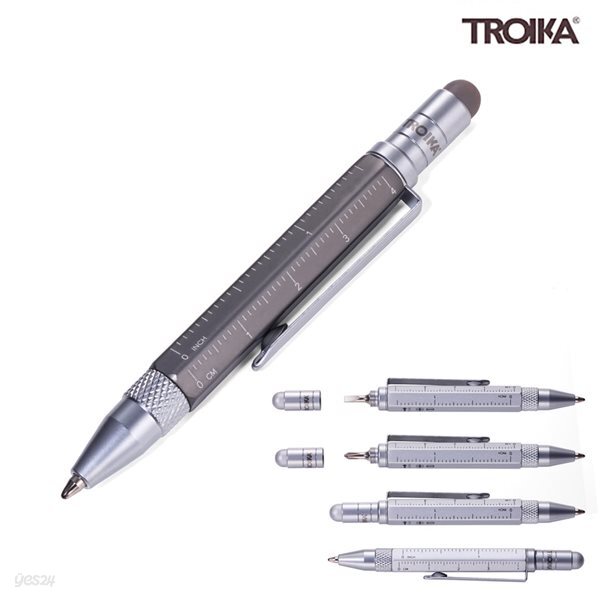 [TROIKA] CONSTRUCTION LILIPUT 멀티태스킹 미니볼펜 그레이 (PIP25/TI)