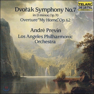 Andre Previn 庸:  7 (Dvorak: Symphony Op.70, Overture 'My Home' Op.62)