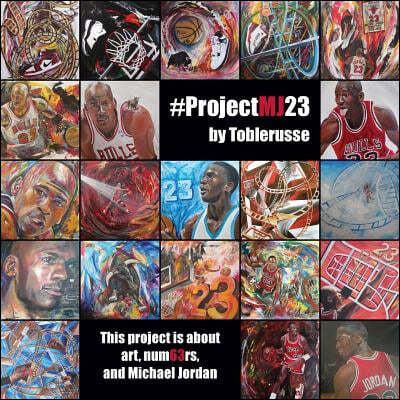 #projectmj23: This Project Is about Art, Num63rs, and Michael Jordan.