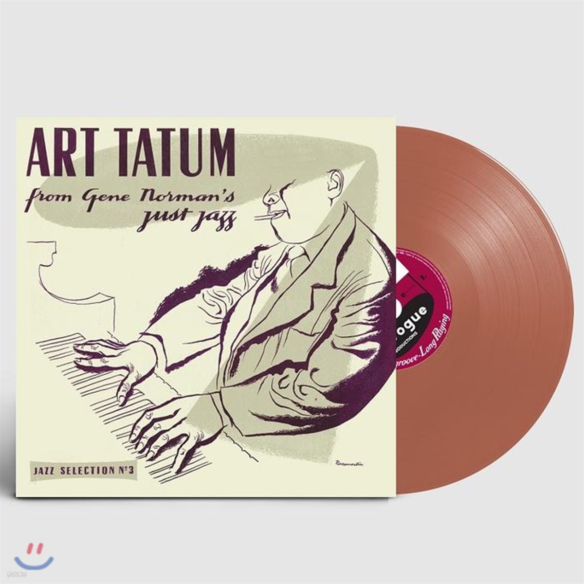 Art Tatum (아트 테이텀) - From Gene Norman's Just Jazz [브라운 컬러 LP]