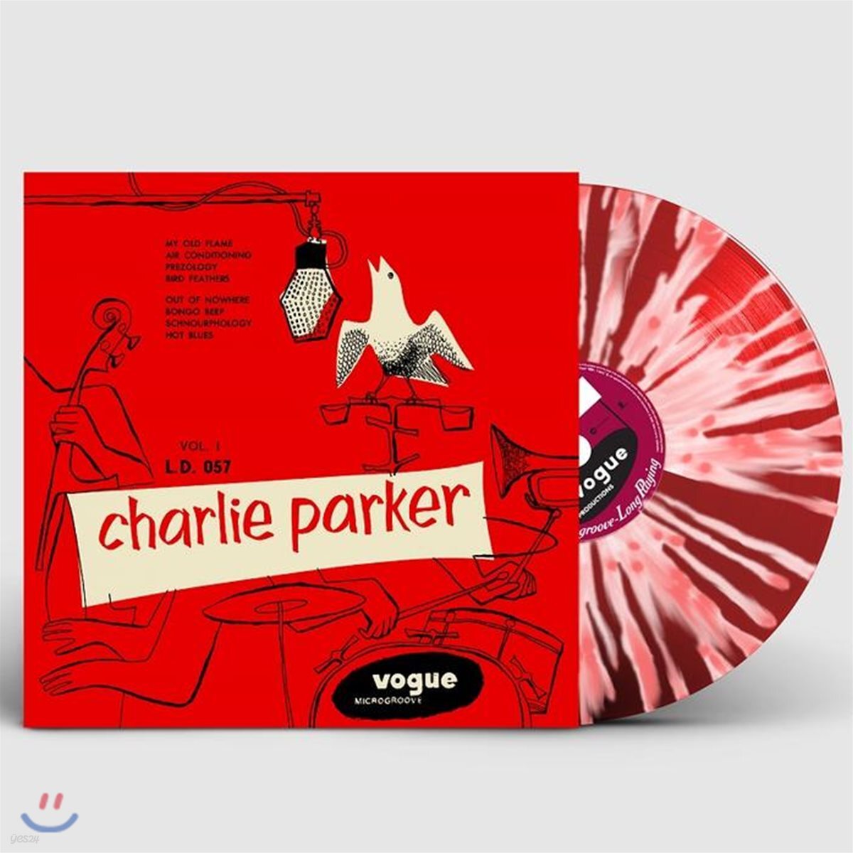 Charlie Parker (찰리 파커) - Charlie Parker Vol. 1 [레드+화이트 스플래터 컬러 LP]