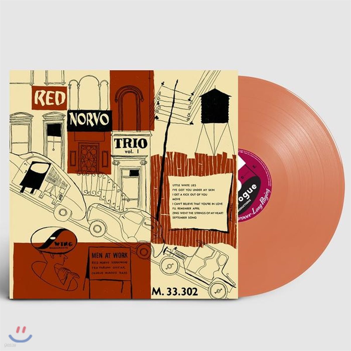 Red Norvo Trio (레드 노보 트리오) - Men At Work Vol. 1 [라이트 브라운 컬러 LP]