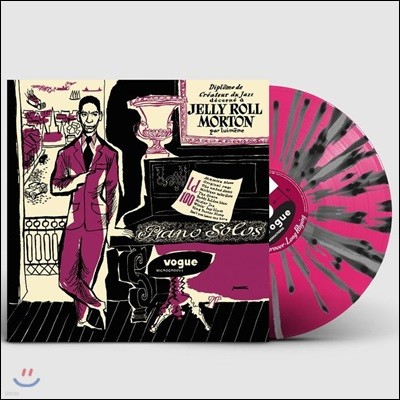 Jelly Roll Morton — Piano Solos 앨범 커버