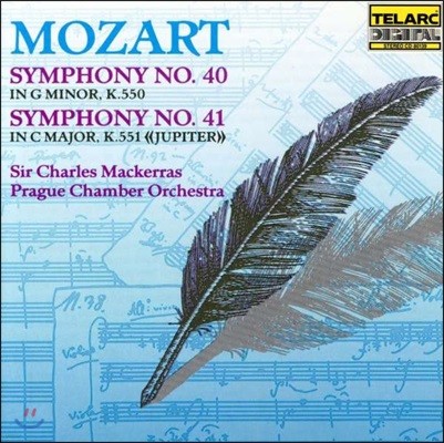 Charles Mackerras Ʈ:  40, 41 '' (Mozart: Symphonies K.550 & K.551 'Jupiter')