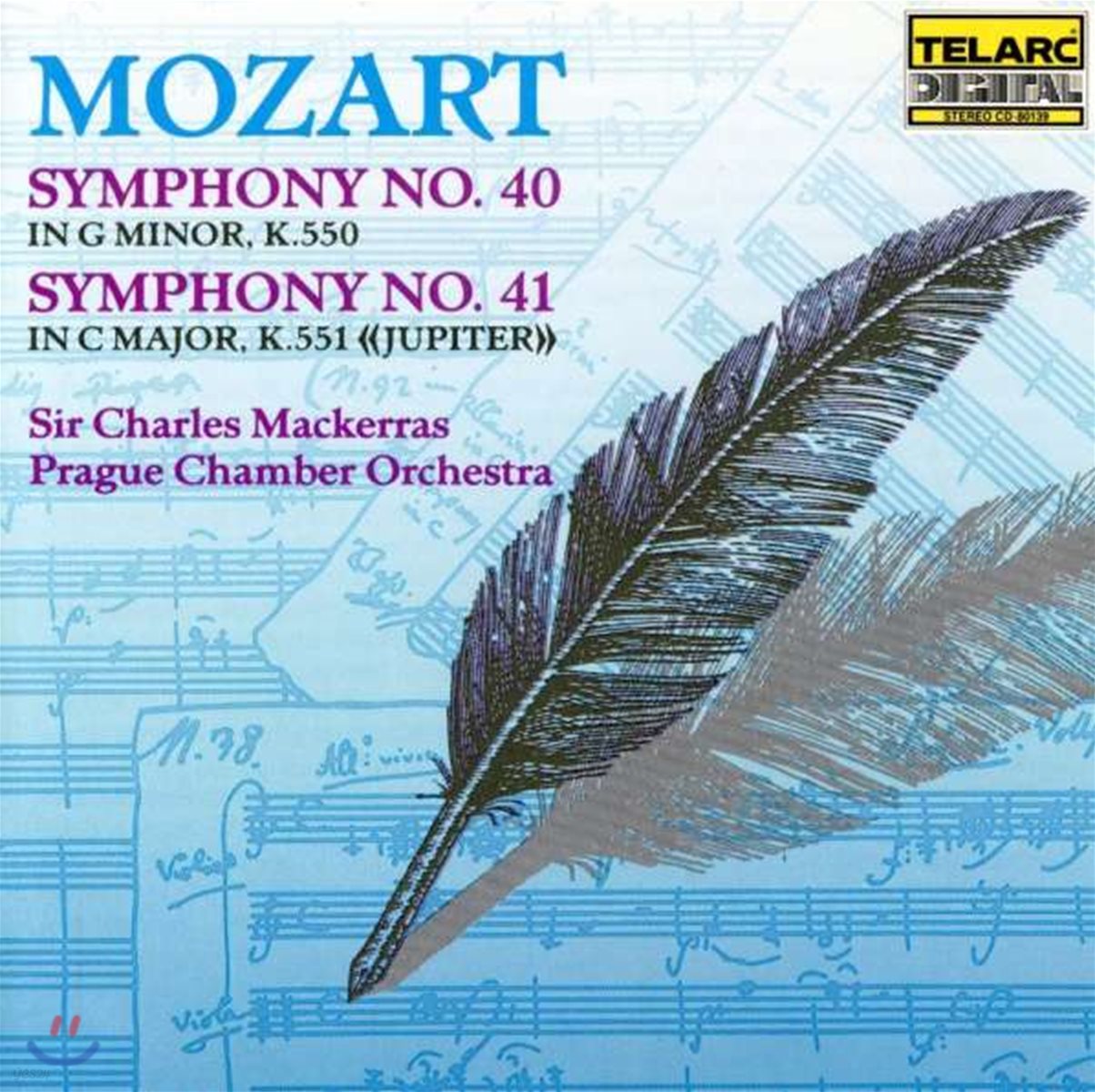 Charles Mackerras 모차르트: 교향곡 40, 41번 '주피터' (Mozart: Symphonies K.550 & K.551 'Jupiter')