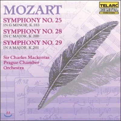 Charles Mackerras Ʈ:  25, 28, 29 (Mozart: Symphonies K.183, 200 & 201)