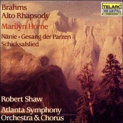 Robert Shaw :  ҵ,   뷡,  (Brahms: Alto Rhapsody, Nanie, Gesang der Parzen, Schicksalslied)