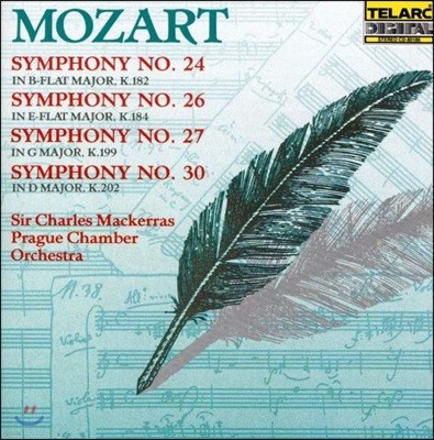 Charles Mackerras Ʈ:  24, 26, 27, 30 (Mozart Symphonies K.182, 184, 199 & K.202)