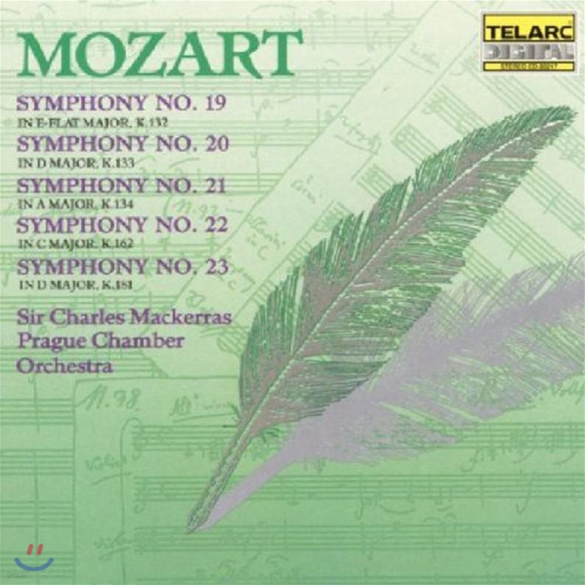 Charles Mackerras 모차르트: 교향곡 19, 20, 21, 22, 23번 (Mozart: Symphonies K.132, 133, 134, 162 & 181)