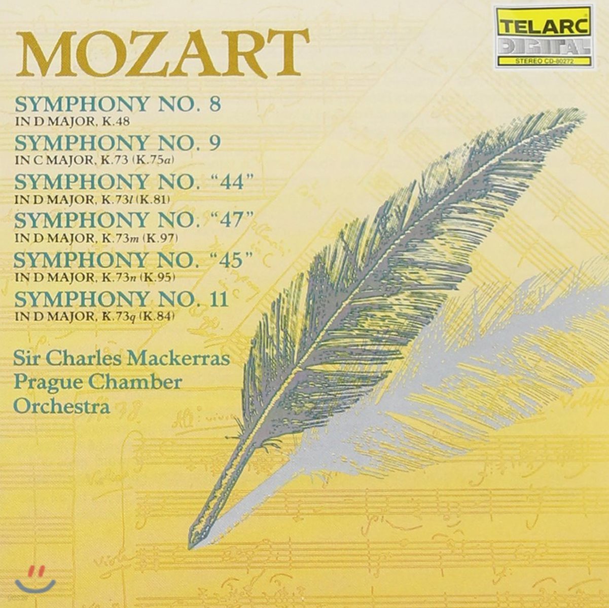 Charles Mackerras 모차르트: 교향곡 8, 9, 44, 47, 45, 11번 (Mozart: Symphonies K.48, 73, 81, 97, 95, 84)
