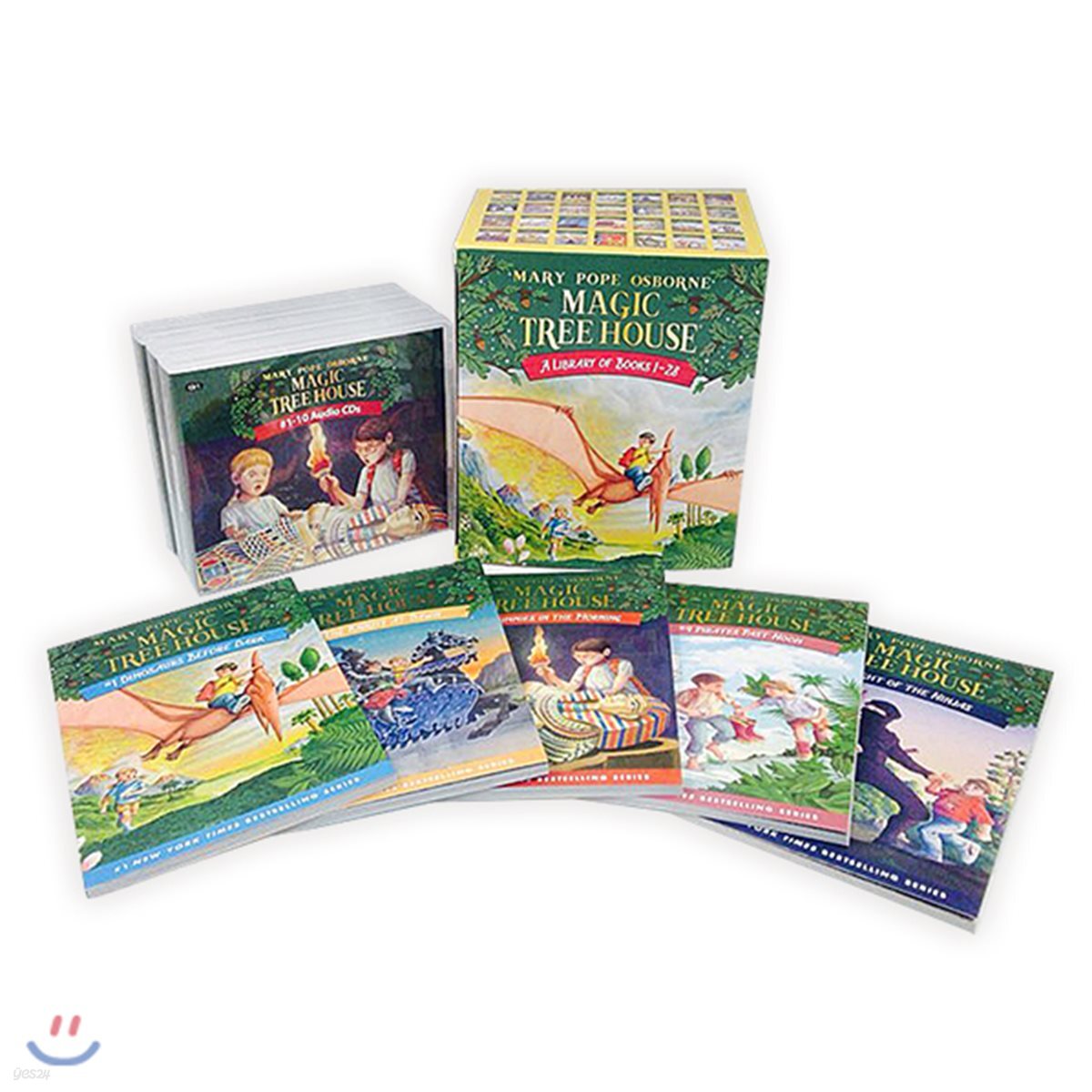 Magic Tree House #1~28 Set (Book+CD+단어장)