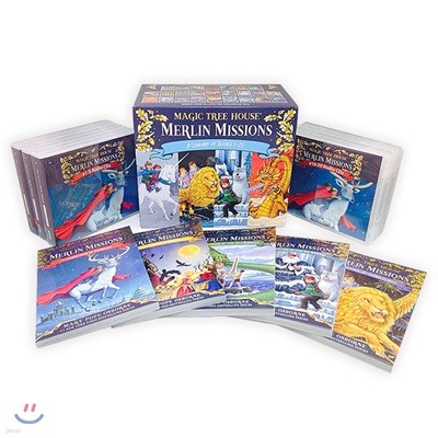 Magic Tree House Merlin Missions #1~25 Set (Book+CD+ܾ)