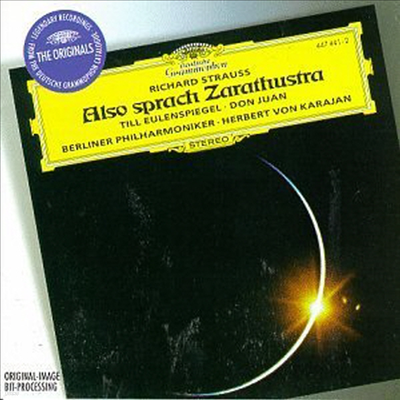 R.슈트라우스 : 짜라투스트라는 이렇게 말했다, 돈 주앙 (R. Strauss Also Sprach Zarathustra & Don Juan)(CD) - Herbert Von Karajan