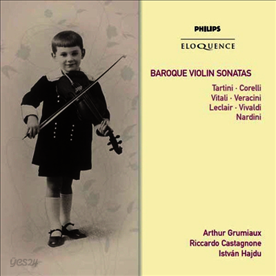 바로크 바이올린 소나타 (Baroque Violin Sonatas) (2CD, 최초 CD 발매반) - Arthur Grumiaux