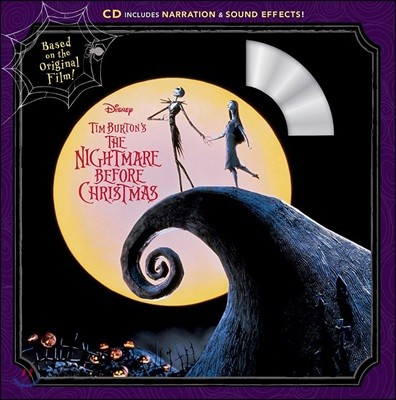Tim Burton`s: The Nightmare Before Christmas Book & CD [With Audio CD]