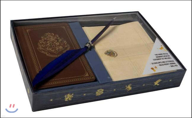 Harry Potter Hogwarts School of Witchcraft and Wizardry Desktop Stationery Set With Pen