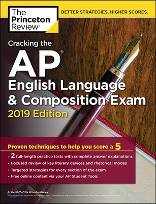 Cracking the AP English Language & Composition Exam 2019