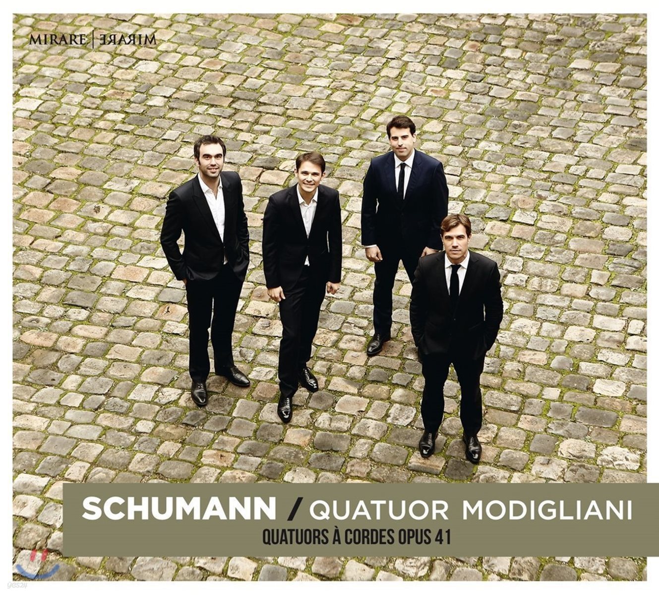 Quatuor Modigliani 슈만: 현악 사중주 1, 2, 3번 (Schumann: String Quartets Op.41)