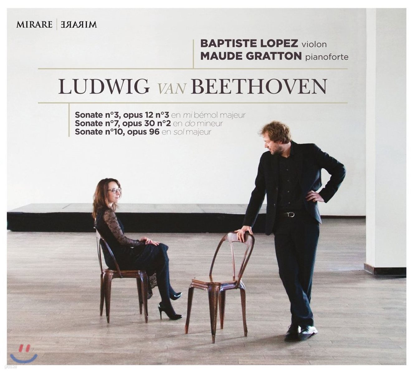 Baptiste Lopez 베토벤: 바이올린 소나타 3번, 7번 & 10번 (Beethoven: Violin Sonatas Op.12-3, Op.30-2 & Op.96)