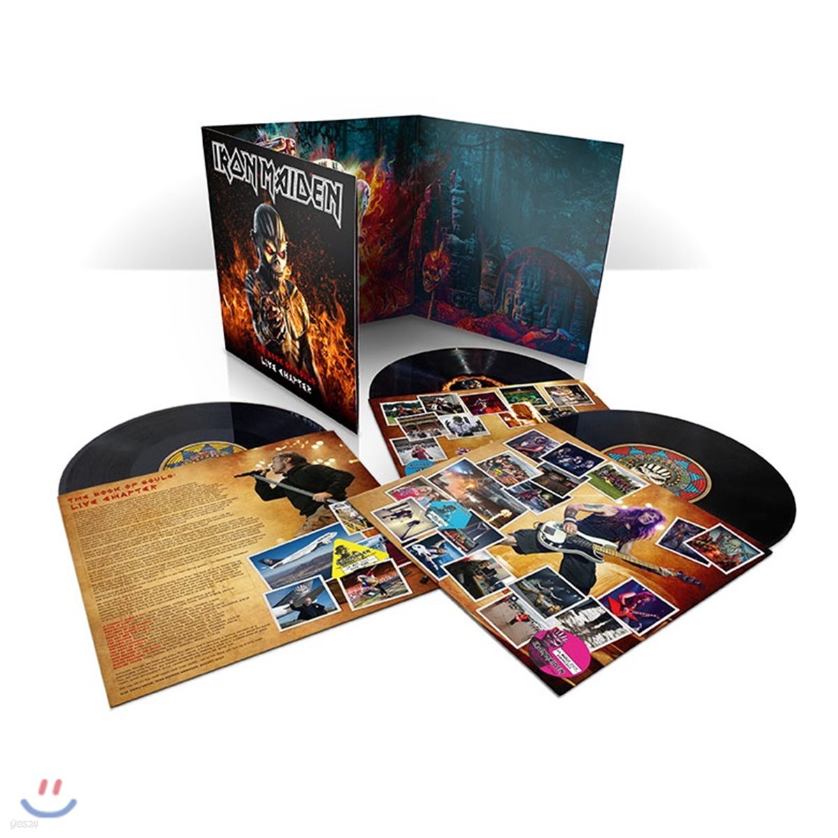 Iron Maiden (아이언 메이든) - The Book Of Souls: Live Chapter [3 LP]