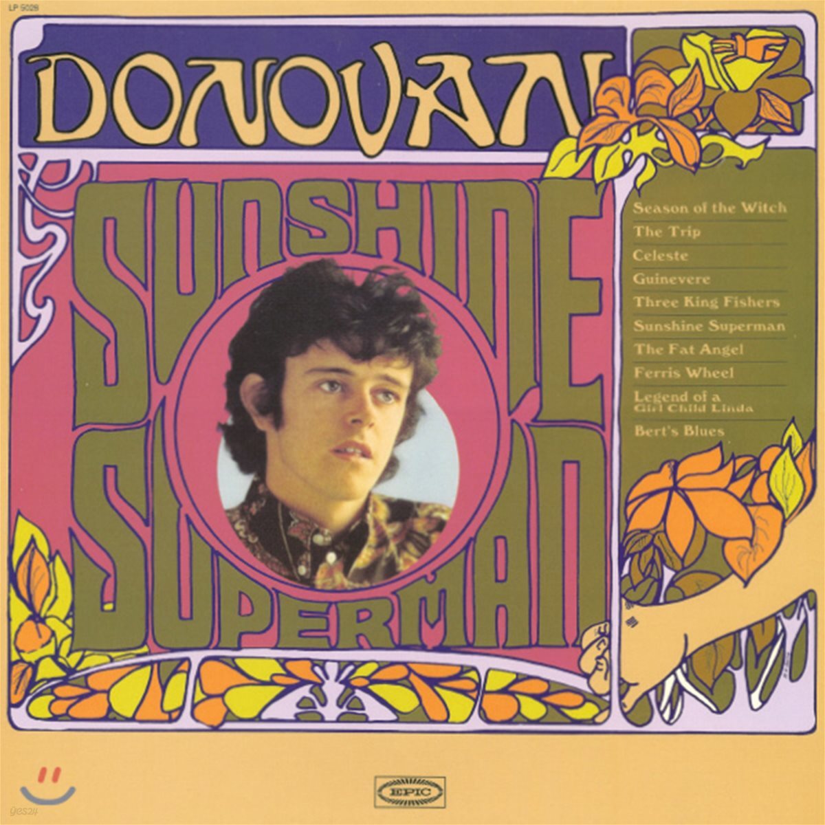 Donovan (도노반) - Sunshine Superman [오렌지 컬러 LP]