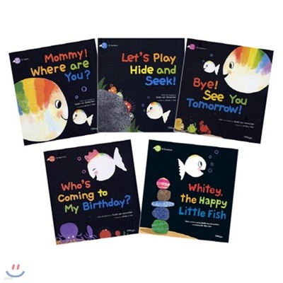 Little Fish Whitey 5권 세트(아기 물고기 하양이 영문판)(CD1장포함)[양장][전5권]+사은품증정(랜덤)
