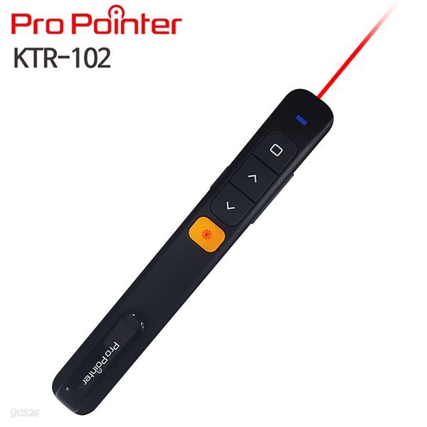 [레이저포인터]KTR-102레이저포인터/페이지업다운/블랙스크린/하이퍼링크/프리젠터