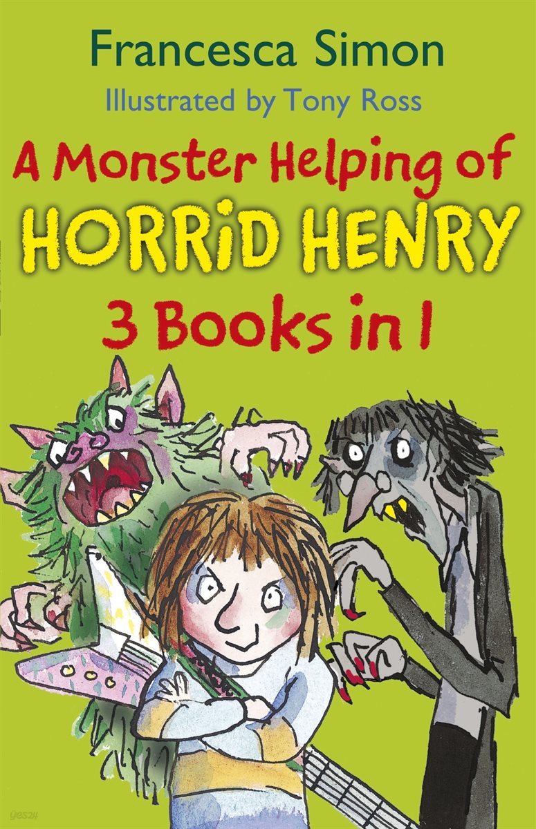 A Monster Helping of Horrid Henry 3-in-1