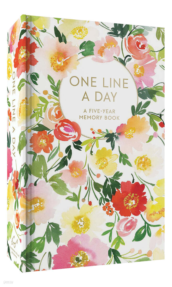 Floral One Line a Day: A Five-Year Memory Book