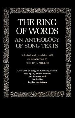 The Ring of Words: An Anthology of Song Texts