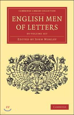 English Men of Letters 39 Volume Set