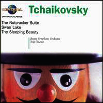 차이코프스키: 3대 발레 모음곡 - 하이라이트 (Tchaikovsky: Selections from The Nutcracker, Swan Lake, Sleeping Beauty Suite)(CD) - Seiji Ozawa