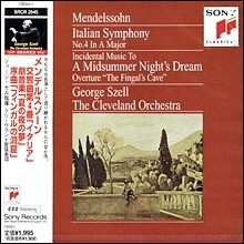 George Szell - Mendelssohn : Symphony No.4 (Ϻ/̰/srcr2545)