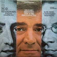 [LP] Leonard Bernstein - Mendelssohn : Italian Symphony, Schubert : Unfinished Symphony (/ms7057)