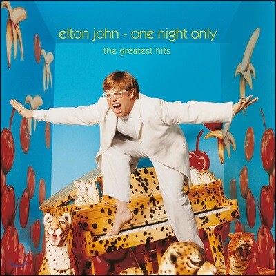 Elton John (엘튼 존) — 베스트 앨범 One Night Only: The Greatest Hits 베스트 앨범 앨범 커버