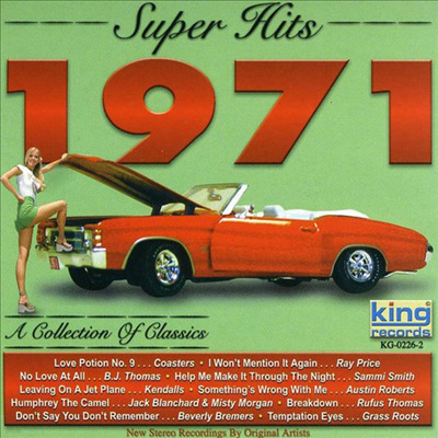 Various Artists - Super Hits 1971 (CD)
