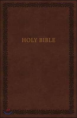 NKJV, Holy Bible, Soft Touch Edition, Imitation Leather, Brown, Comfort Print