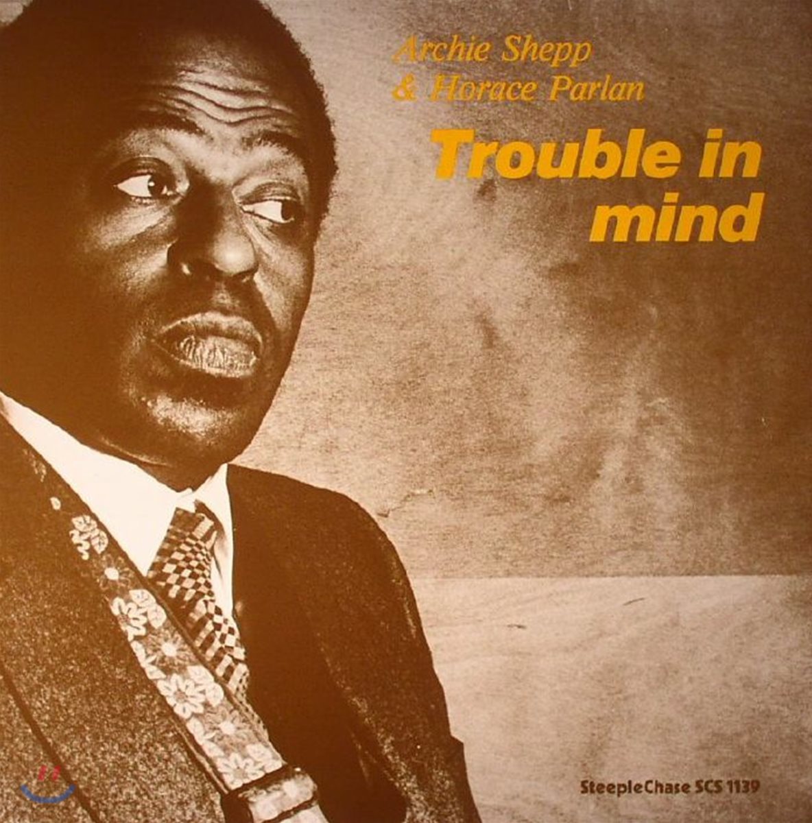 Archie Shepp &amp; Horace Parlan - Trouble In Mind (아치 셰프 &amp; 호레이스 팔란 듀오) [LP]