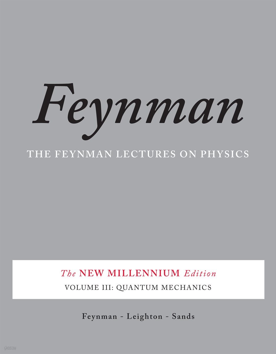 [전자책] The Feynman Lectures on Physics, Vol. III - 예스24