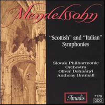 ൨:  3 'Ʈ', 4 'Ż' (Mendelssohn: Symphony No.3 'Scottish' & No.4 'Italian') - Anthony Bramall