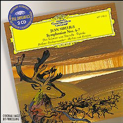 ú콺 :  4-7 (Sibelius : Symphonien Nos. 4-7) (2CD) - Herbert Von Karajan