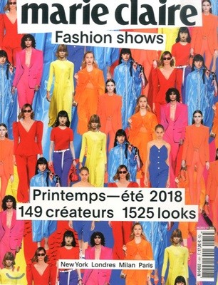 MARIE CLAIRE FASHION SHOWS (Ⱓ) : 2018 No.01