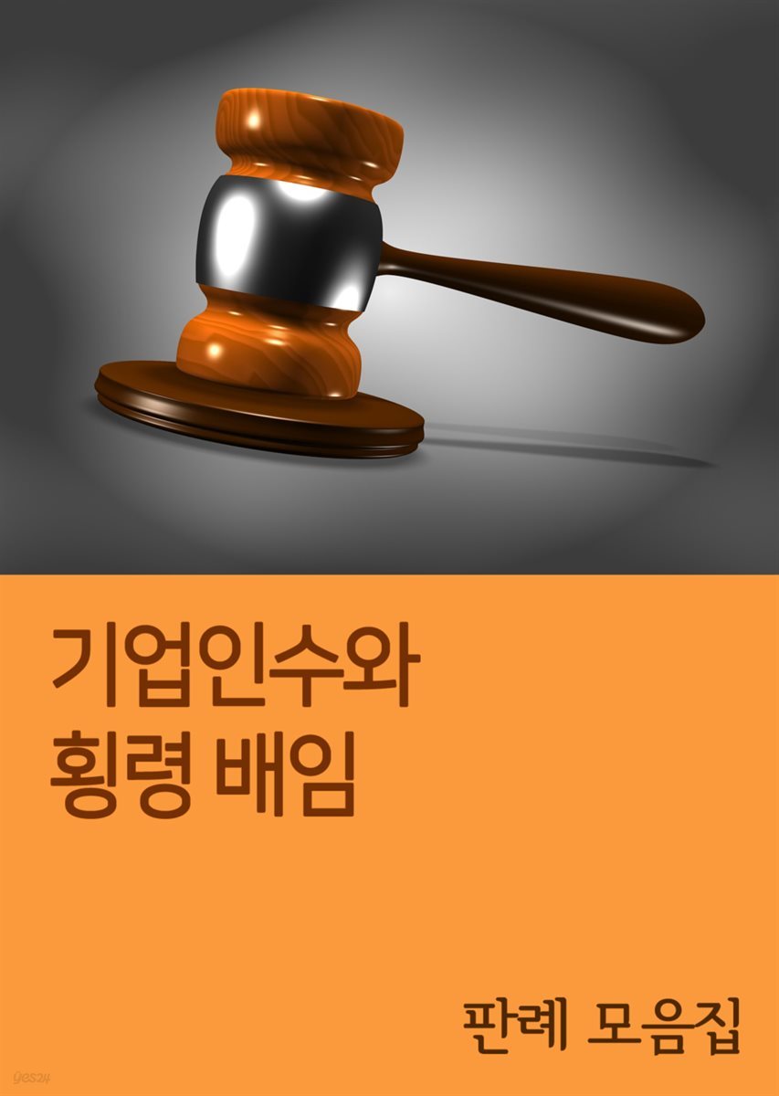 기업인수와 횡령 배임 : 판례 모음집