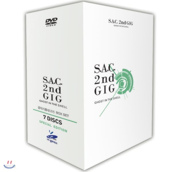 공각기동대 TV판 SE S.A.C 2nd G I G (7Disc) : DVD